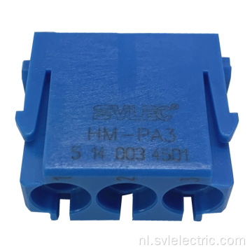 Pneumatische snelkoppeling voor zware connector